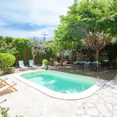 C8 - Lovely House 4 Bdr - Pool, Ac, Garage & Wifi فيلة كان